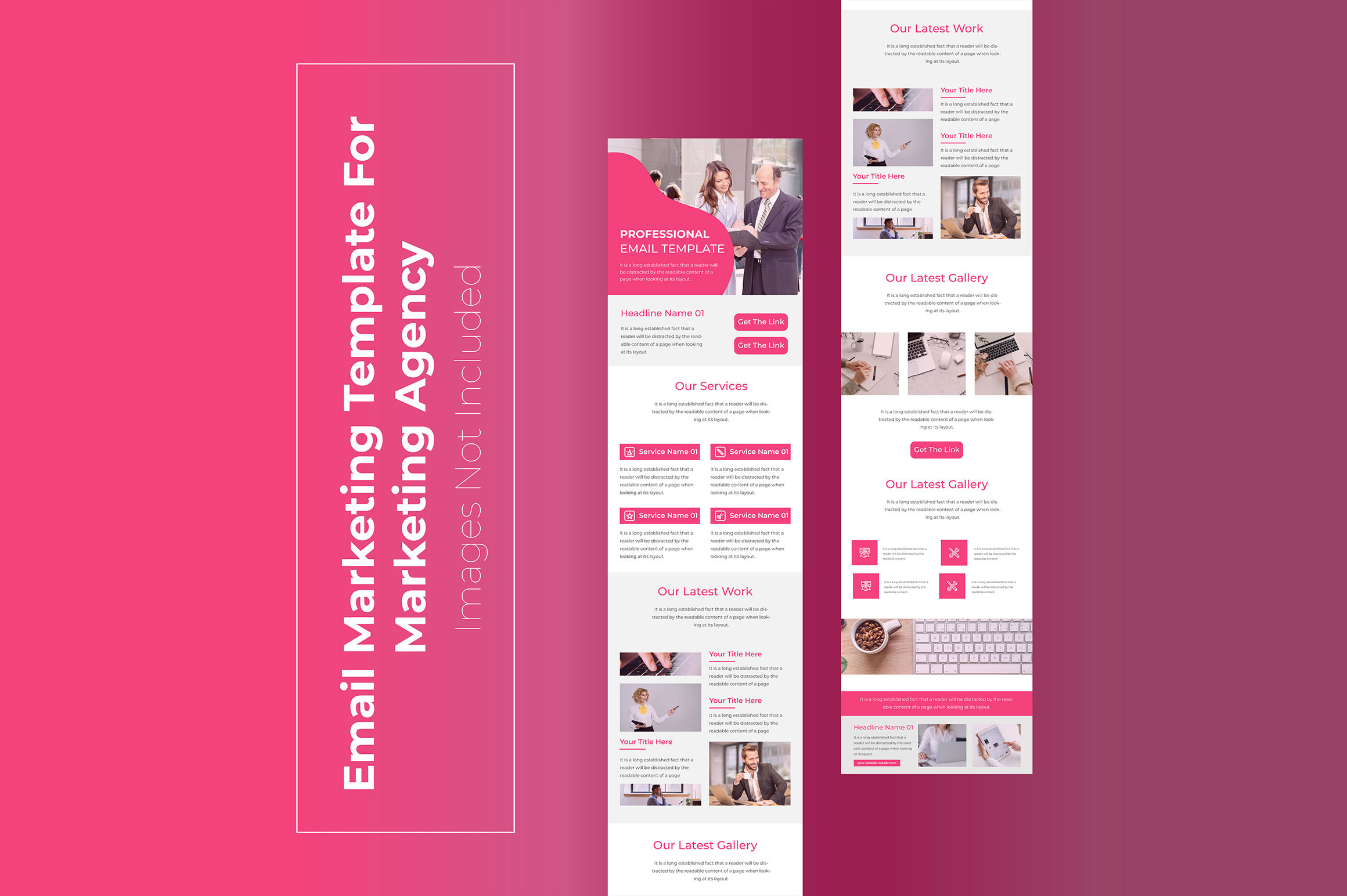 Email Marketing Template Layout Graphic by muhammadimu2322 · Creative ...