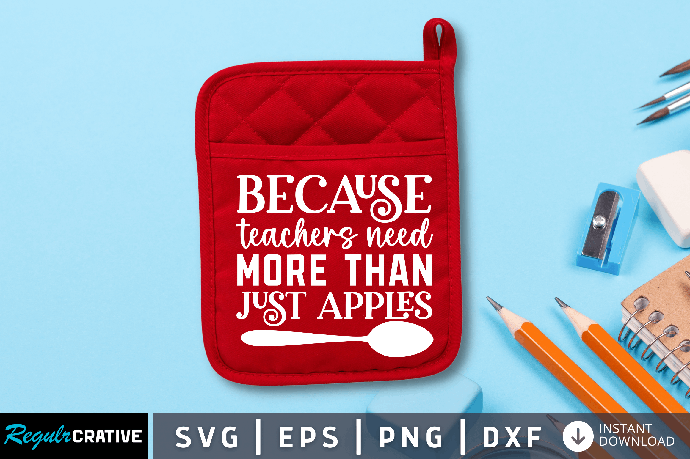 FREE Because Teachers Need More Than Svg Graphic by Regulrcrative ...