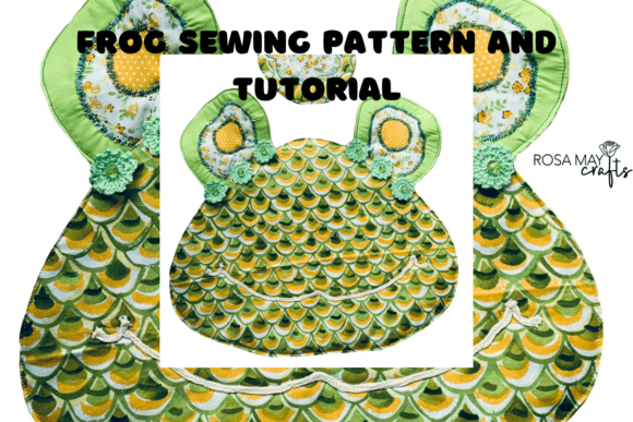 Funky Frog Placemat Coaster Sewing PDF