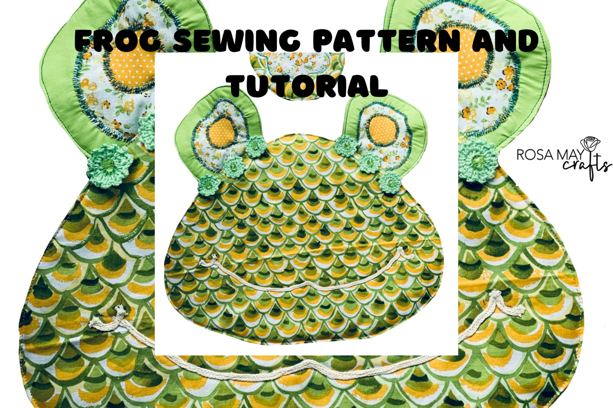 Funky Frog Placemat Coaster Sewing PDF