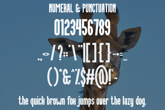 Girafl Font - Preview 2