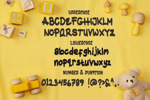 Happy Bear Font - Preview 2
