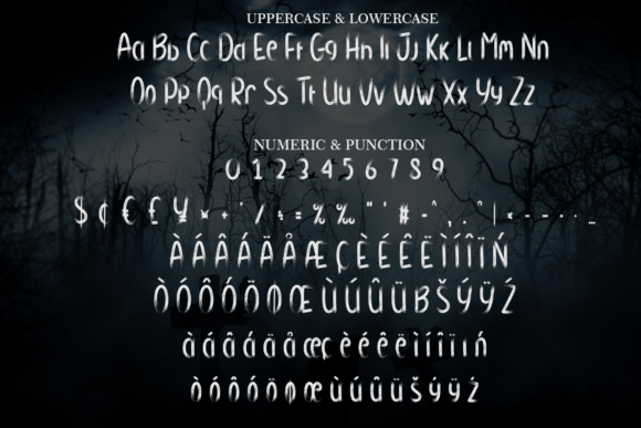Hauntedtree Font - Preview 6