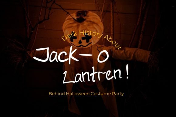 Hollow Spooky Font PNG with transparent background - Preview 1