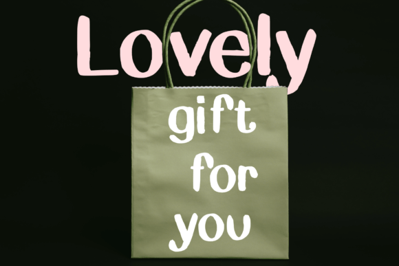 Lack Font PNG with transparent background - Preview 1