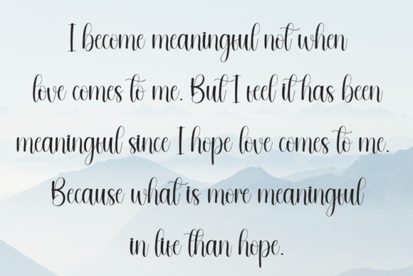 Leading Font PNG with transparent background - Preview 5