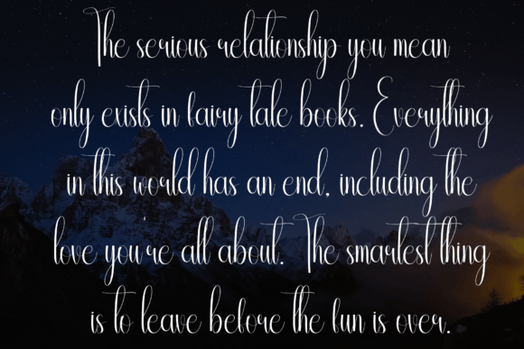 Lightnings Font PNG with transparent background - Preview 5