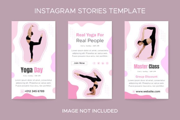 Wellness Instagram Template - Meditation Story