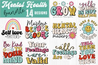 Mental Health Bundle Graphic by Svg Box · Creative Fabrica