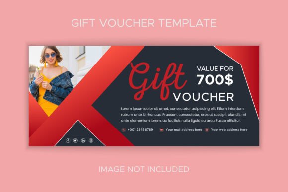 Modern Fashion Gift Voucher Template