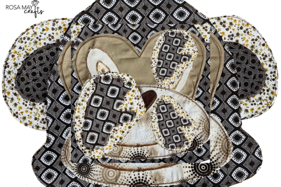 Monkey Placemat Sewing Pattern,