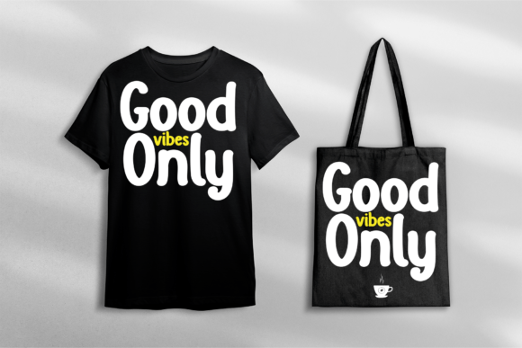 Natural Coffee Font PNG with transparent background - Preview 3