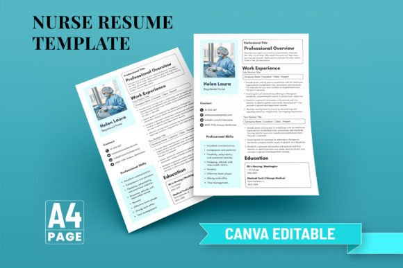Nurse Resume Template, Medical Resume
