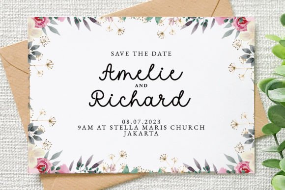 Pretty Summer Font PNG with transparent background - Preview 6