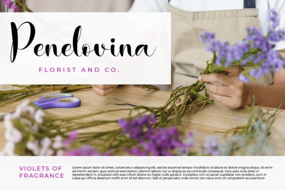 Purelovine Font PNG with transparent background - Preview 2