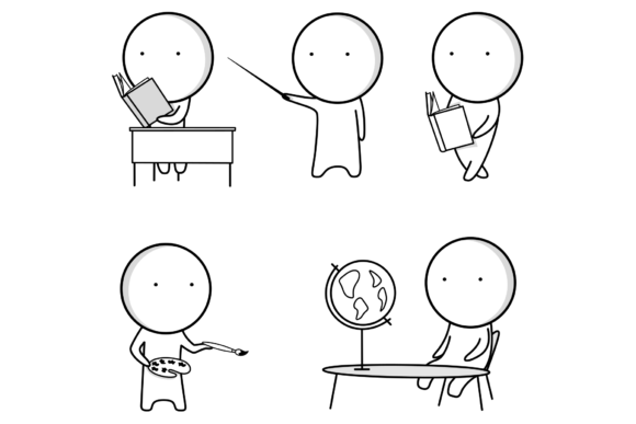 School Icons, Education Icons, Learning