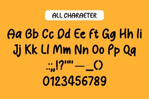 Secondary School Font font preview - 3