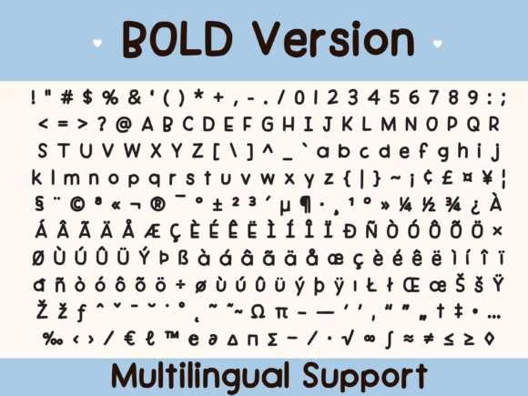 A Little Bit of Everything Font - Preview 2