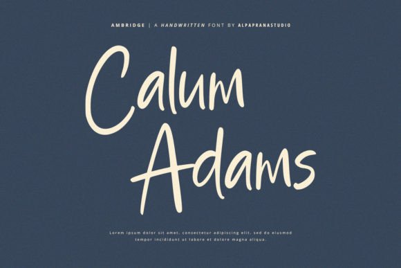 Ambridge Font - Preview 5