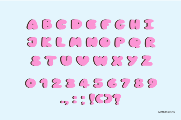 Balloon Font - Preview 1