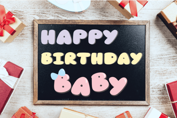 Balloon Font - Preview 2
