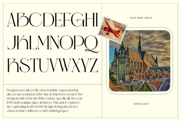 Black Aroug Font - Preview 2