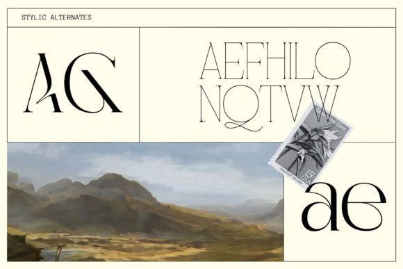 Black Aroug Font - Preview 6