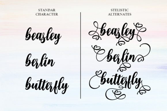 Blooming  Font - Preview 4