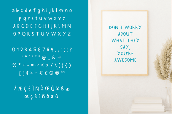 Bubble Pop Font - Preview 1
