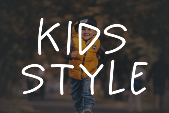 Childboys Font - Preview 2
