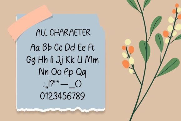 Claire Font - Preview 3