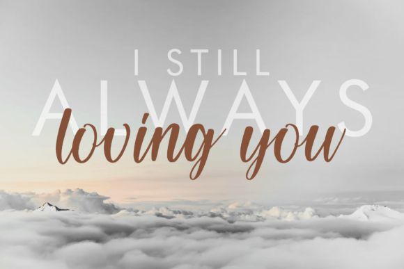 Danthela Myllian Font - Preview 1