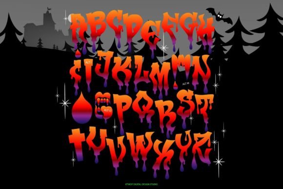 Dracula Font - Preview 6