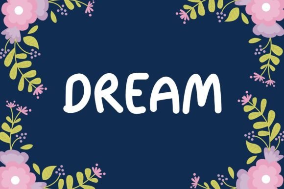 Dream Font - Preview 4