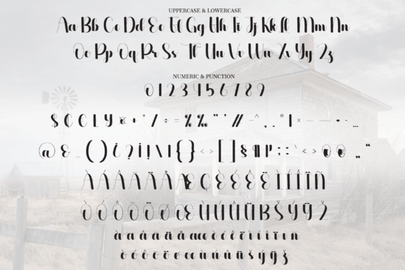 Farmhouse Font - Preview 6