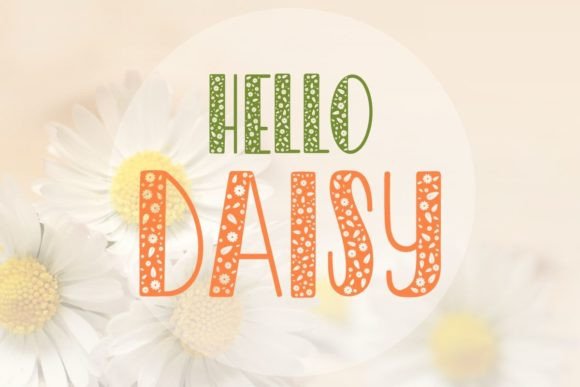 Floral Font - Preview 1