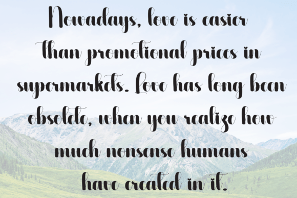 Grassland Font - Preview 5