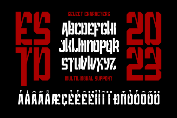 Great Friday Font PNG with transparent background - Preview 1