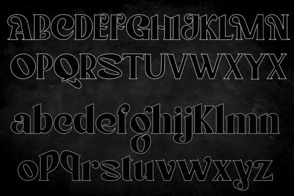 Hooking Font PNG with transparent background - Preview 4