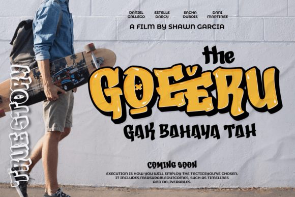 Koeeya Font PNG with transparent background - Preview 4