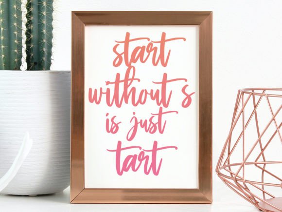 Loving Script Font PNG with transparent background - Preview 5