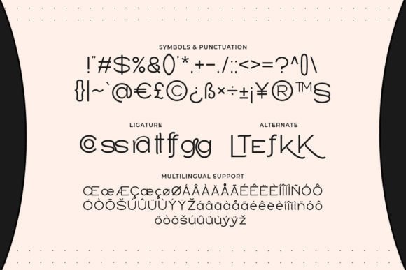 Merecliff Font font preview - 2