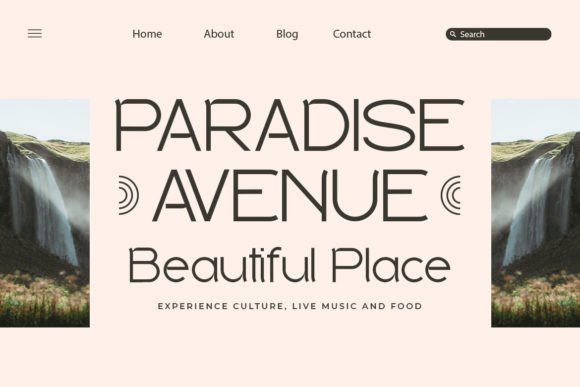Merecliff Font font preview - 4