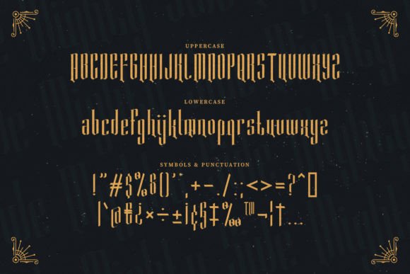 Mighty Side Font PNG with transparent background - Preview 1