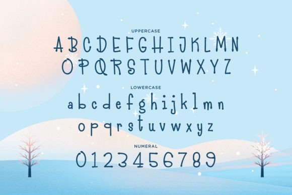 Milvese Font font preview - 1