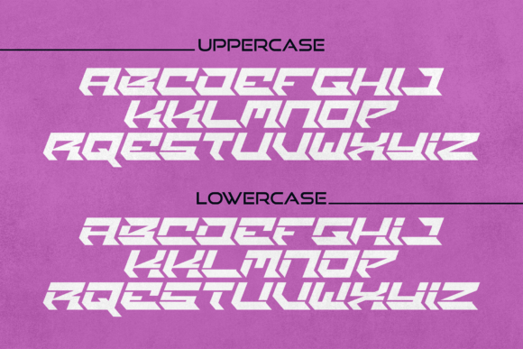 Nighty Racer Font font preview - 6