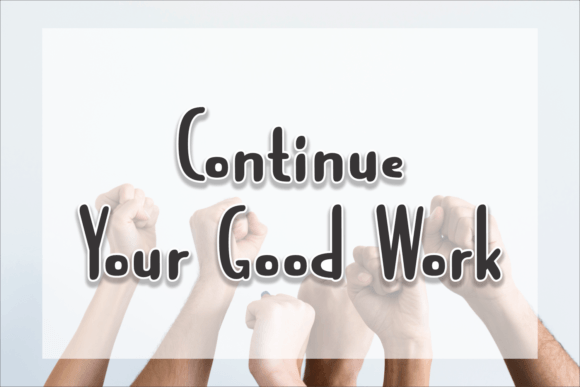 Polite Remind Font PNG with transparent background - Preview 1