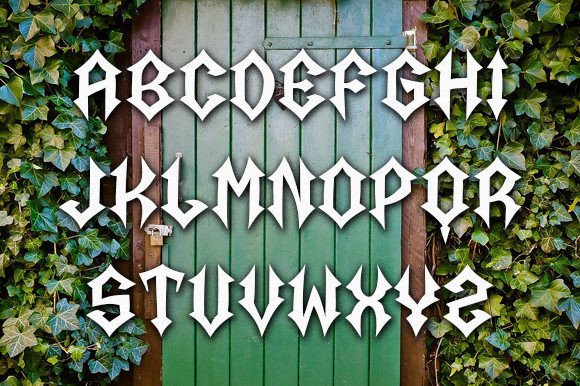 Portal Font PNG with transparent background - Preview 1