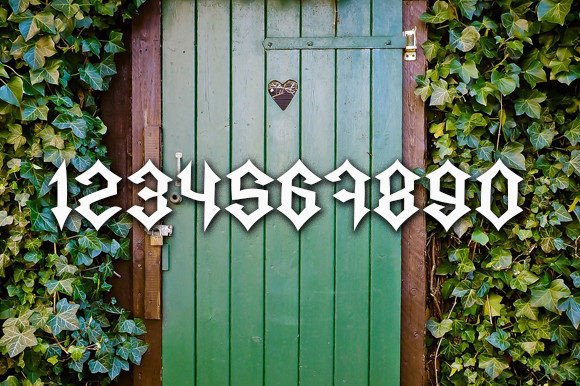 Portal Font PNG with transparent background - Preview 2