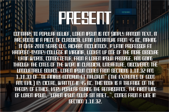 Robotwar Font PNG with transparent background - Preview 2
